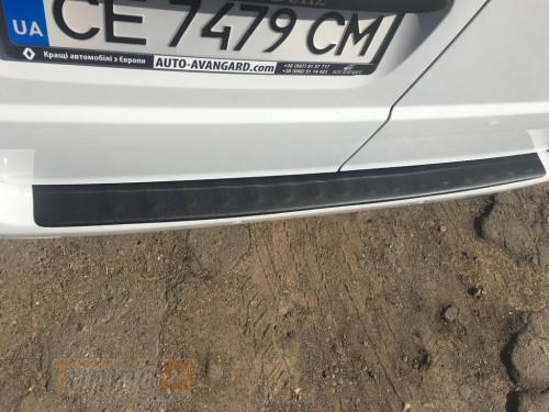 DDU Накладка на задний бампер DDU из ABS-пластика для Mercedes Vito W447 2014+ Хром порог на Мерседес Вито W447 - Картинка 2