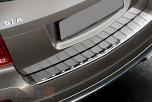 Libao Хром накладка на задний бампер Libao из нержавейки для Mercedes GLK сlass X204 2008-2012 Хром накладка на Мерседес GLK X204 - Картинка 1