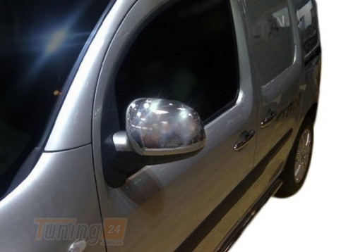 Omsa Хром накладки на зеркала Omsa Line из нержавейки для Renault Kangoo 2013-2019 Хром зеркал Рено Кенго 2шт - Картинка 3