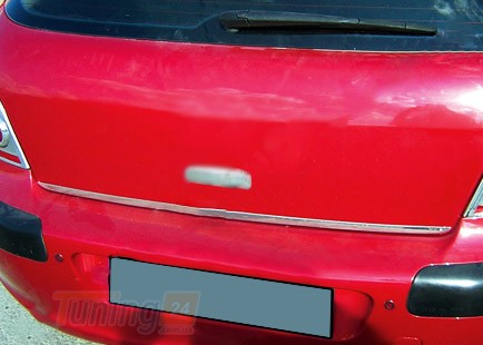 Omsa Хром накладка на кромку багажника Omsa Line из нержавейки для Peugeot 307 2001-2008 Кромка багажника Пежо 307 1шт - Картинка 1