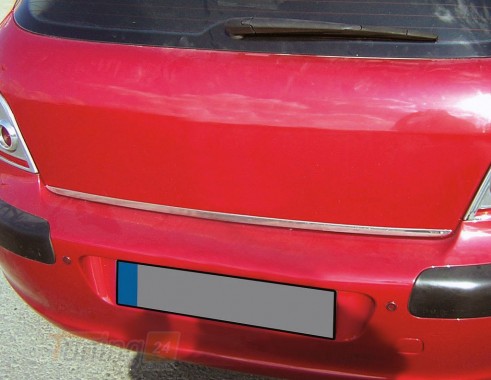 Omsa Хром накладка на кромку багажника Omsa Line из нержавейки для Peugeot 308 2007-2013 Кромка багажника Пежо 308 1шт - Картинка 1