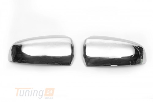 Carmos Хром накладки на зеркала Carmos из нержавейки для BMW X5 E-70 2007-2013 Хром зеркал БМВ Х5 Е-70 2шт - Картинка 1