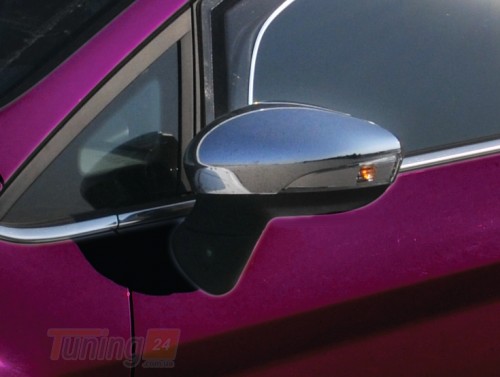 Omsa Хром накладки на зеркала Omsa Line из ABS-пластика для Ford Fiesta 2008-2017 Хром зеркал Форд Фиеста 2шт - Картинка 3