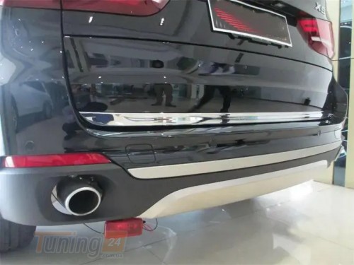 Libao Хром накладка на кромку багажника Libao из ABS-пластика для BMW X5 F15 2013-2018 Кромка багажника на БМВ Х5 F15 - Картинка 1