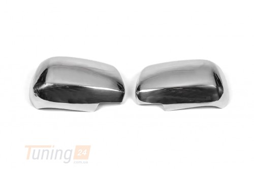 Carmos Хром накладки на зеркала Carmos из ABS-пластика для Toyota Hilux 2011-2015 Хром зеркал Тойота Хайлюкс 2шт - Картинка 2