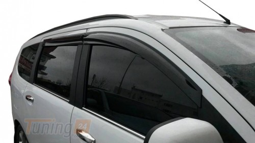 Sunplex Дефлекторы окон Ветровики Sunplex Sport для Dacia Lodgy 2012+ (4шт) - Картинка 2