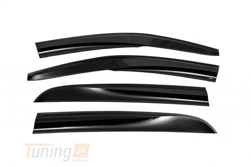 Sunplex Дефлекторы окон Ветровики Sunplex Sport для Citroen C-Elysee 2012+ (4шт) - Картинка 1