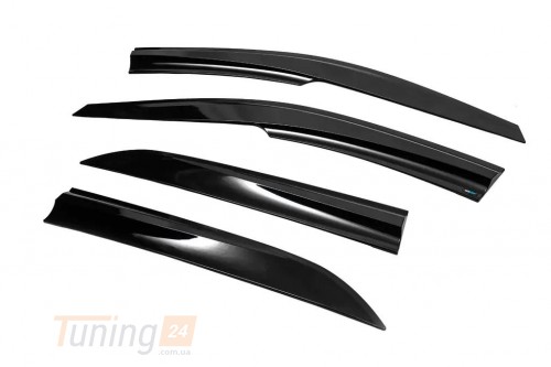 Sunplex Дефлекторы окон Ветровики Sunplex Sport для Hyundai I20 2014-2020 (4шт) - Картинка 2