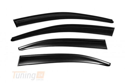 Sunplex Дефлекторы окон Ветровики Sunplex Sport для Skoda Octavia A7 2013-2020 (4шт) - Картинка 1