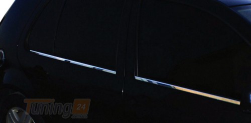 Omsa Хром молдинг нижней окантовки стекол Omsa Line для Volkswagen Golf 4 1997-2003 Хром молдинг на Фольксваген Гольф 4 4шт - Картинка 3