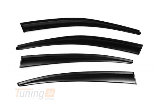 Sunplex Дефлекторы окон Ветровики Sunplex Sport для Volkswagen Passat B8 2014-2021 sd (4шт) - Картинка 1