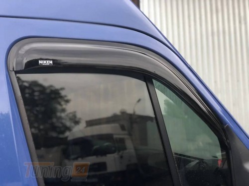 NIKEN Дефлекторы окон Ветровики Niken для Renault Master 2010+ (2шт) - Картинка 1