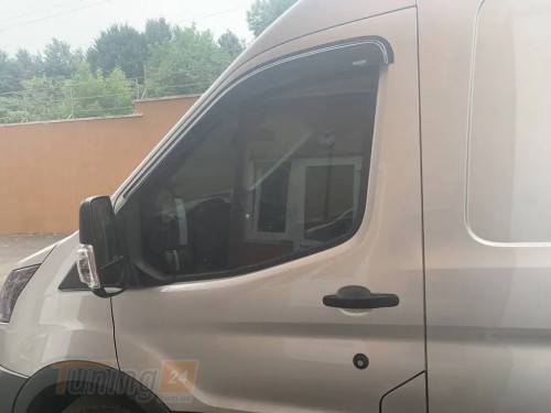 NIKEN Дефлектори вікон Вітровики Niken для Ford Transit 2014 (2шт) - Зображення 3