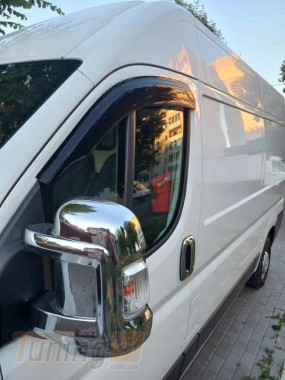 NIKEN Дефлектори вікон Niken для Fiat Ducato 2006-2014 (2шт) - Зображення 2