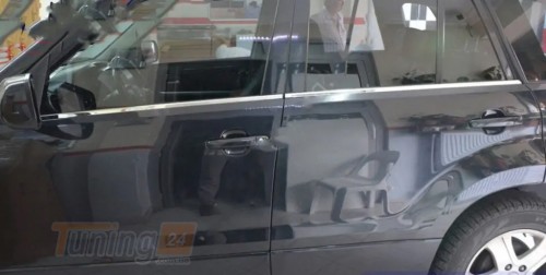 Carmos Хром молдинг нижней окантовки стекол Carmos для Suzuki Grand Vitara 2005-2014  Хром молдинг на Сузуки Гранд Витара 4шт - Картинка 1