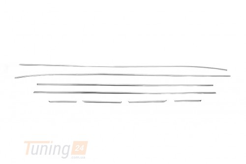 Omsa Хром молдинг нижней окантовки стекол Omsa Line для Hyundai I30 Hb 2015-2017 Хром молдинг на Хюндай I30 8шт - Картинка 3