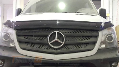 EuroCap Дефлектор капота EuroCap V1 Мухобойка на Mercedes-benz Sprinter W906 2013-2018 - Картинка 2