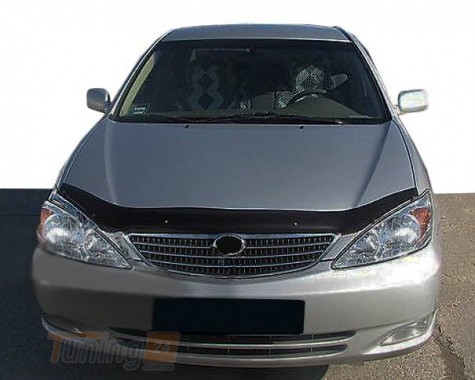 EuroCap Дефлектор капоту Мухобойка EuroCap на Toyota Camry XV30 2001-2006 - Зображення 1