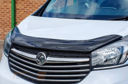 EuroCap Дефлектор капота EuroCap Мухобойка на Opel Vivaro 2014-2019 - Картинка 1