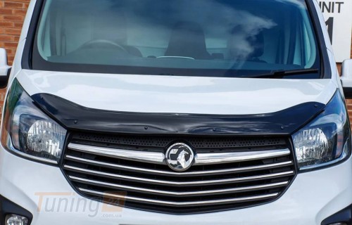 EuroCap Дефлектор капота EuroCap Мухобойка на Opel Vivaro 2014-2019 - Картинка 2