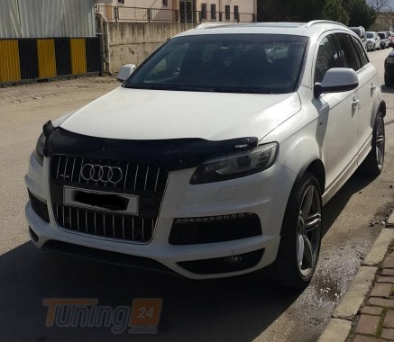 EuroCap Дефлектор капоту Мухобойка EuroCap на Audi Q7 2005-2014 - Зображення 2