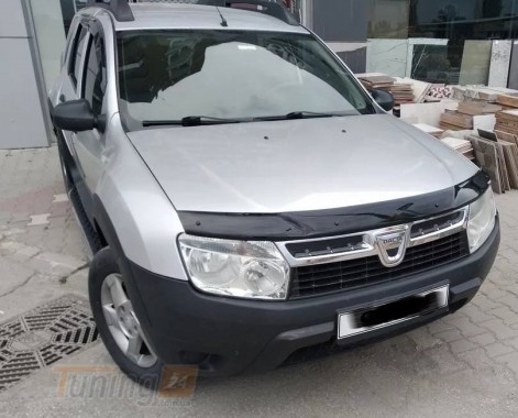 EuroCap Дефлектор капота EuroCap Мухобойка на Renault Duster 2010-2018 - Картинка 3