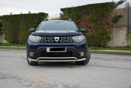 EuroCap Дефлектор капоту Мухобойка EuroCap на Dacia Duster 2018  - Зображення 2