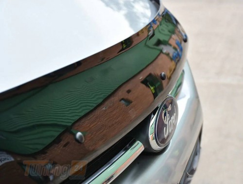 EuroCap Дефлектор капота EuroCap Мухобойка на Ford Custom 2012-2018 - Картинка 4