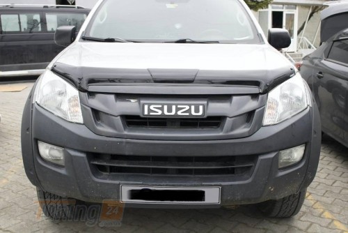 EuroCap Дефлектор капота EuroCap Мухобойка на Isuzu D-Max 2011-2019 - Картинка 2