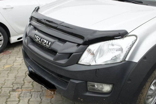 EuroCap Дефлектор капота EuroCap Мухобойка на Isuzu D-Max 2011-2019 - Картинка 5