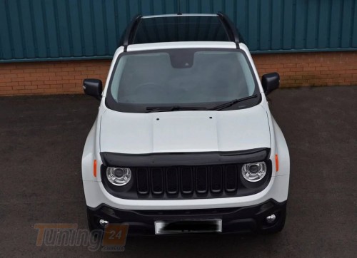 EuroCap Дефлектор капота EuroCap Мухобойка на Jeep Renegade 2014+ - Картинка 3