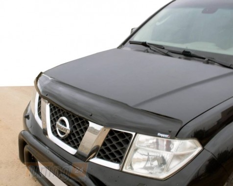 EuroCap Дефлектор капоту Мухобойка EuroCap на Nissan Pathfinder R51 2010-2014 - Зображення 1