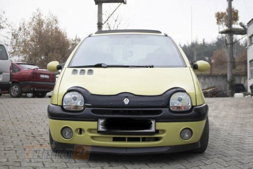 EuroCap Дефлектор капота EuroCap Мухобойка на Renault Twingo 2007-2014 - Картинка 1