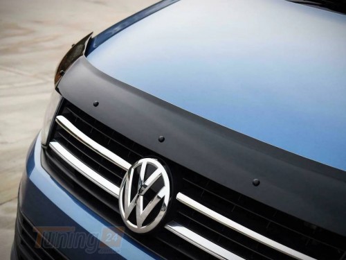 EuroCap Дефлектор капота EuroCap Мухобойка на Volkswagen T6 2019+ - Картинка 5