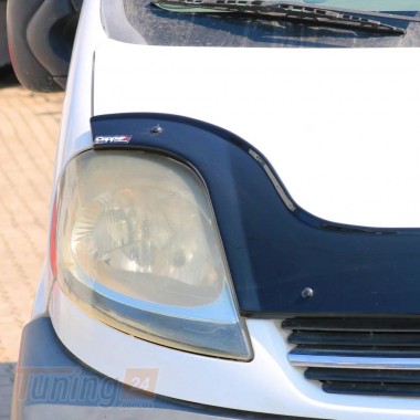EuroCap Дефлектор капота EuroCap Мухобойка длинная на Opel Vivaro 2001-2014 - Картинка 4