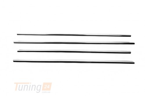 Omsa Хром молдинг нижней окантовки стекол Omsa Line для Fiat 500X 2014+ Хром молдинг на Фиат 500Х 4шт - Картинка 2