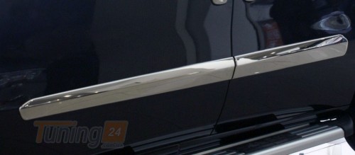 Carmos Хром молдинг дверной Carmos из нержавейки для Opel Combo 2012-2018 Хром молдинг на Опель Комбо 4шт - Картинка 3