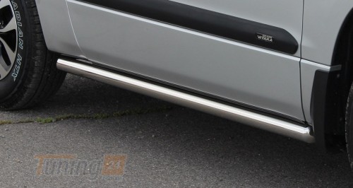 Can-Otomotiv Боковые пороги трубы D60 для Citroën Jumper 2014+ средняя база - Картинка 1