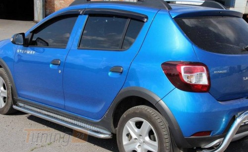 Can-Otomotiv Боковые пороги площадки D42 для Dacia Sandero (Stepway) 2012-2020 - Картинка 3