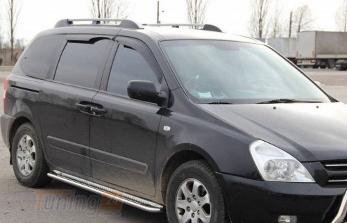 Can-Otomotiv Боковые пороги площадки D60 для Kia CARNIVAL 2002-2006 - Картинка 2