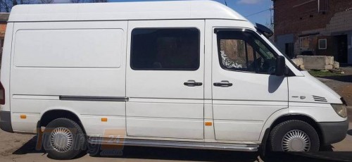 Can-Otomotiv Бічні пороги майданчика D60 для Mercedes-Benz Sprinter W901-905 1995-2006 довга база - Зображення 4