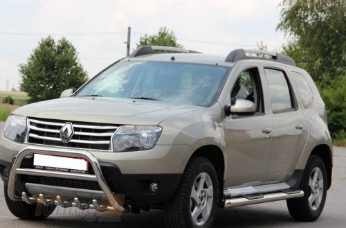 Can-Otomotiv Боковые пороги трубы с проступью D60 для Renault Duster 2018+ - Картинка 3