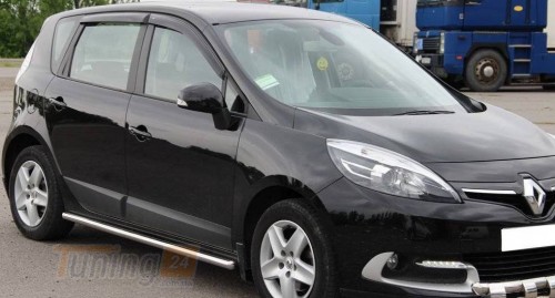 Can-Otomotiv Боковые пороги трубы D60 для Renault Grand Scenic 2009-2016 - Картинка 2