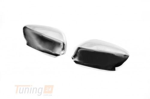 Carmos Хром накладки на зеркала для Citroen C-Elysee 2012-2020 из нержавейки 2шт - Картинка 2