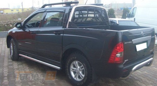 Can-Otomotiv Боковые пороги трубы D60 для Ssang Yong ACTYON SPORTS 2012-2014 - Картинка 1