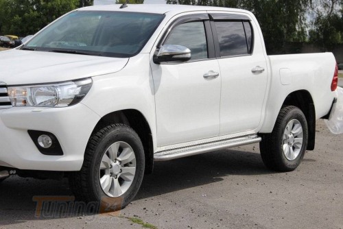 Can-Otomotiv Бічні пороги майданчика D51 для Toyota Hilux 2019  - Зображення 2