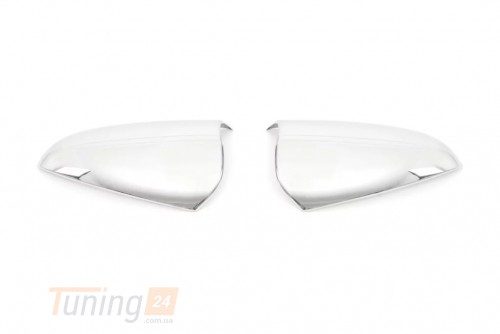 Omsa Хром накладки на зеркала для Hyundai I20 2020+ из нержавейки 2шт - Картинка 3