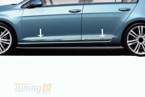 Omsa Хром молдинг дверной для Volkswagen Tiguan 2007-2016 из нержавейки 4шт - Картинка 1